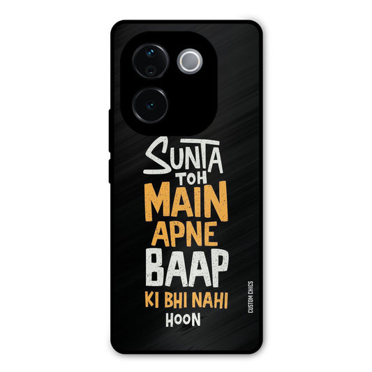 I Dont Listen Vivo T3 Pro Mobile Back Cover - Typography PrintShield Case
