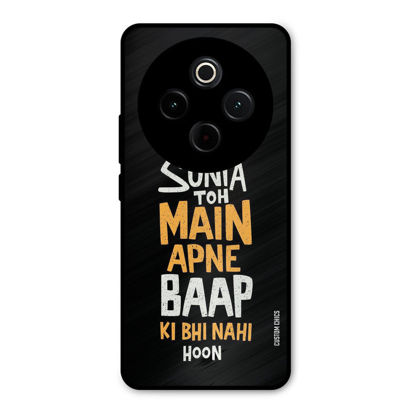 I Dont Listen iQoo Z10 Mobile Back Cover - Typography PrintShield Case