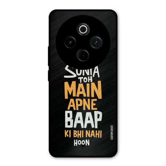 I Dont Listen iQoo Z10 Mobile Back Cover - Typography PrintShield Case