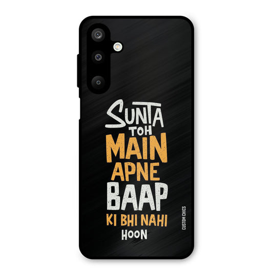 I Dont Listen Samsung Galaxy M16 Mobile Back Cover - Typography PrintShield Case