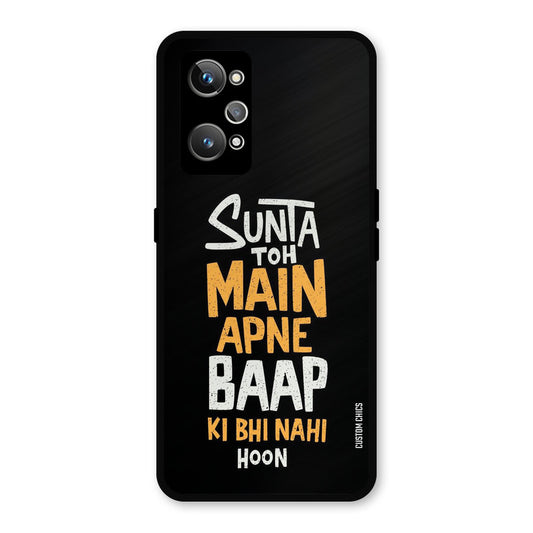 I Dont Listen Realme GT Neo 2 Mobile Back Cover - Typography PrintShield Case