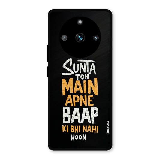 I Dont Listen Realme Narzo 60 Pro Mobile Back Cover - Typography PrintShield Case