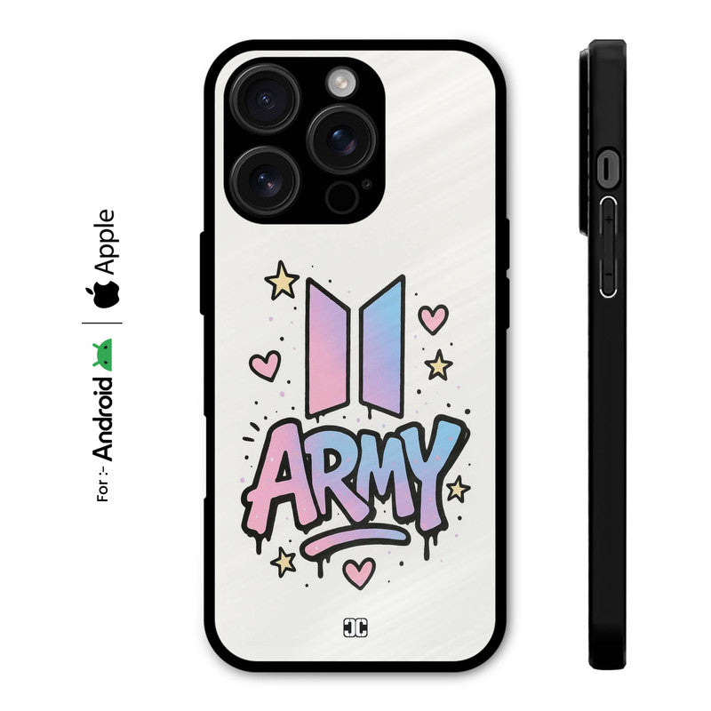 I Love Army Case – Premium PrintShield Mobile Cover