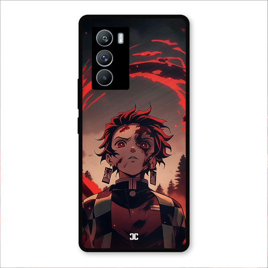 Raging Tanjiro IQOO 9SE Mobile Back Cover - Anime PrintShield Case