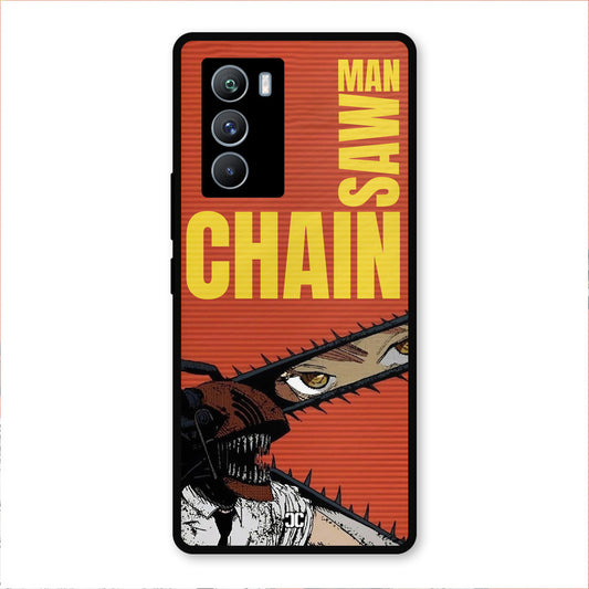 Raging Chainsaw IQOO 9SE Mobile Back Cover - Anime PrintShield Case