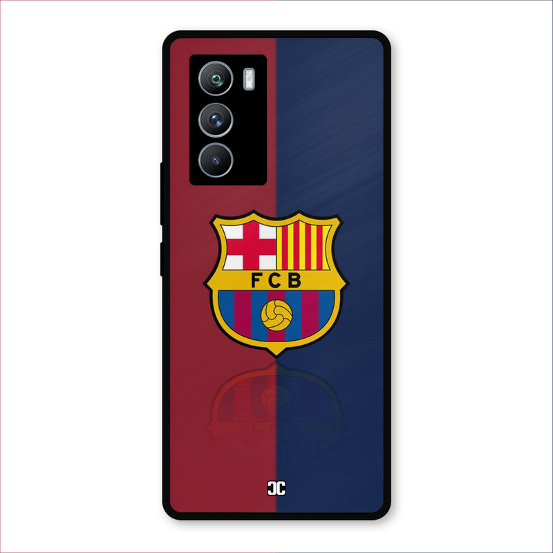 Barcelona Logo IQOO 9SE Mobile Back Cover - Sports PrintShield Case