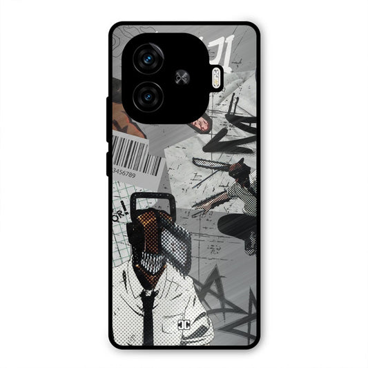 Denji Rage IQOO Neo 10r Mobile Back Cover - Anime PrintShield Case