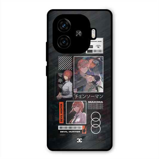 Devil Hunter Makima IQOO Neo 10r Mobile Back Cover - Anime PrintShield Case