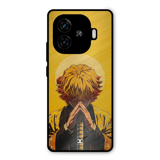 Calm Zenitsu IQOO Neo 10r Mobile Back Cover - Anime PrintShield Case