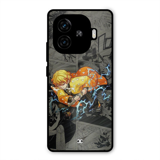 Zenitsu Manga IQOO Neo 10r Mobile Back Cover - Anime PrintShield Case