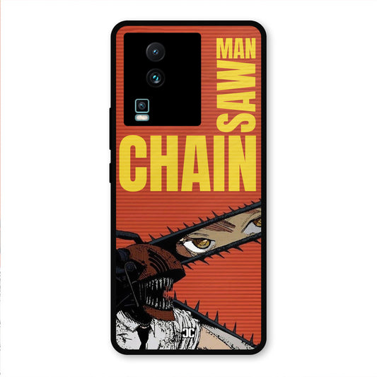Raging Chainsaw IQOO Neo 7 Pro Mobile Back Cover - Anime PrintShield Case