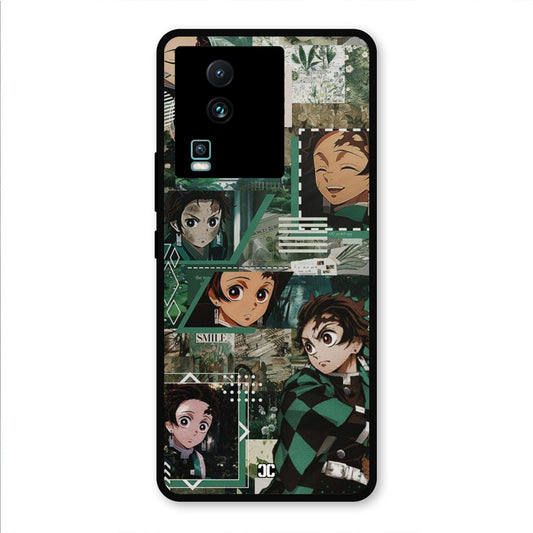 Tanjiro Thoughts IQOO Neo 7 Pro Mobile Back Cover - Anime PrintShield Case