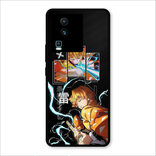 Aggressive Zenitsu IQOO Neo 7 Mobile Back Cover - Anime PrintShield Case