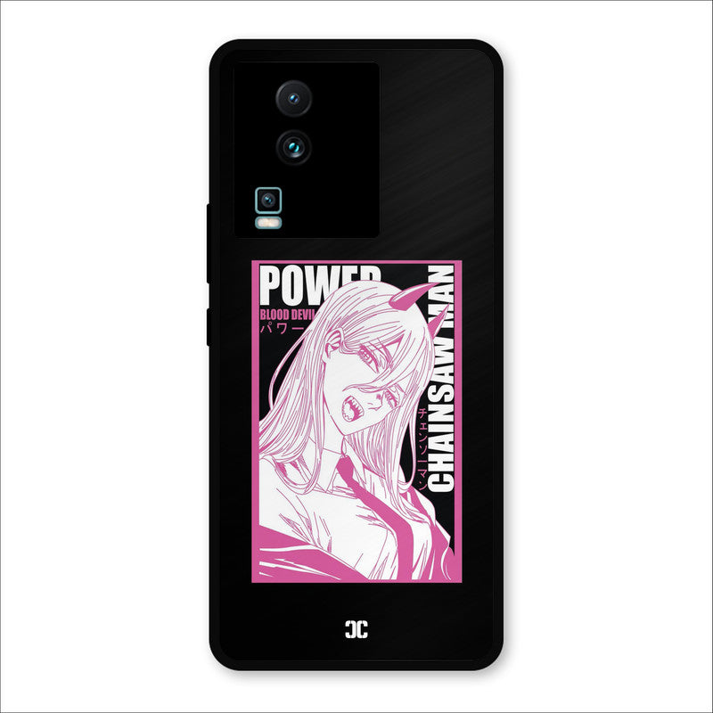 Blood Devil Power IQOO Neo 7 Mobile Back Cover - Anime PrintShield Case