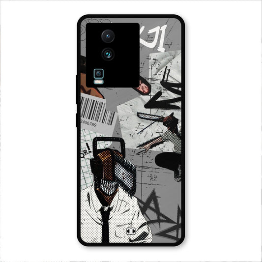 Denji Rage IQOO Neo 7 Mobile Back Cover - Anime PrintShield Case