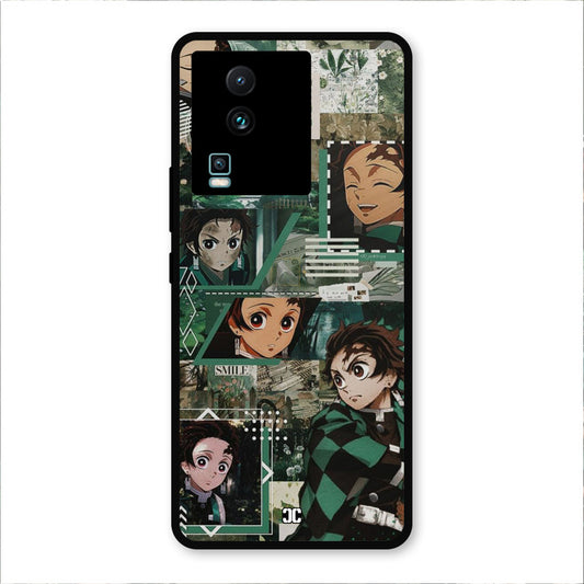 Tanjiro Thoughts IQOO Neo 7 Mobile Back Cover - Anime PrintShield Case