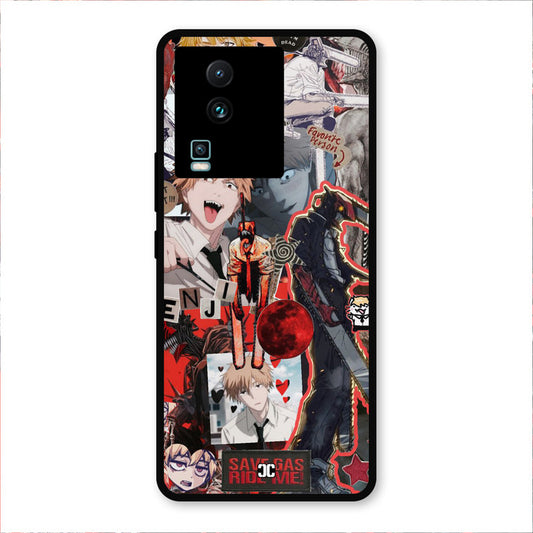 Denji Thoughts IQOO Neo 7 Mobile Back Cover - Anime PrintShield Case