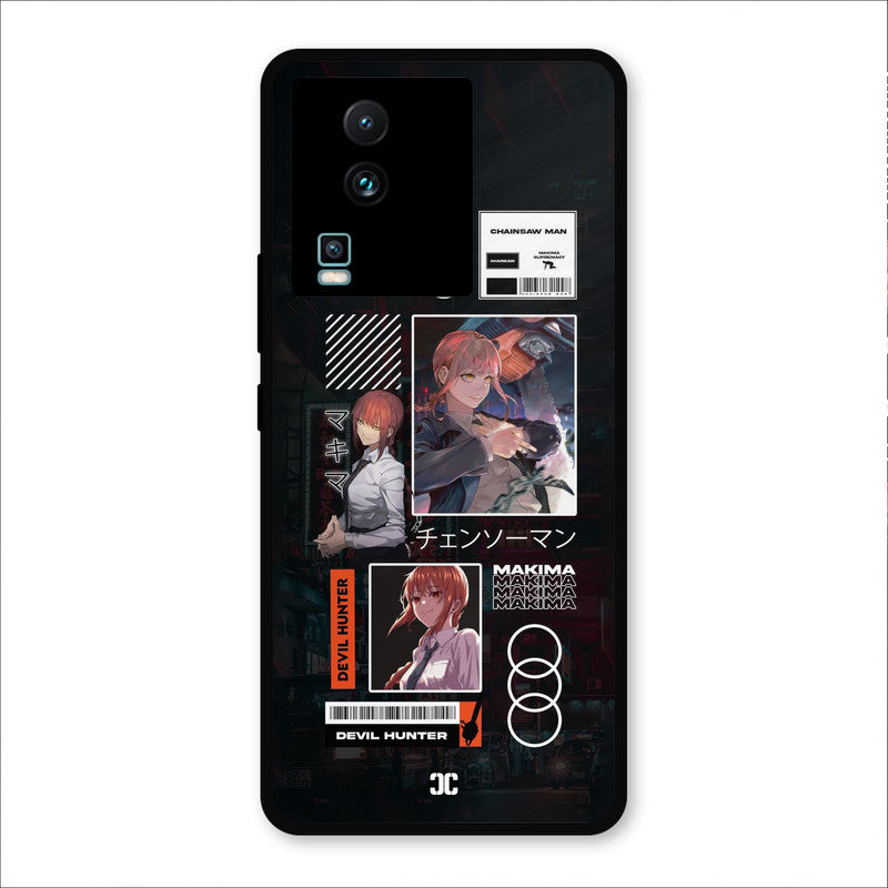 Devil Hunter Makima IQOO Neo 7 Mobile Back Cover - Anime PrintShield Case