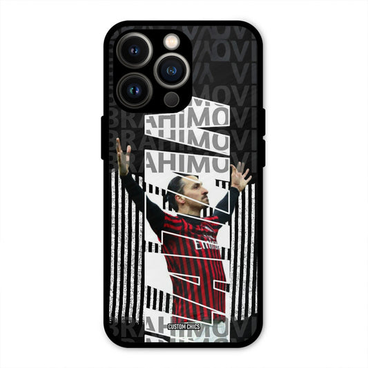Ibrahimovic Typography  iPhone 13 Pro Mobile Back Cover - Sports PrintShield Case