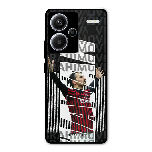Ibrahimovic Typography Redmi Note 13 Pro Plus Mobile Back Cover - Sports PrintShield Case