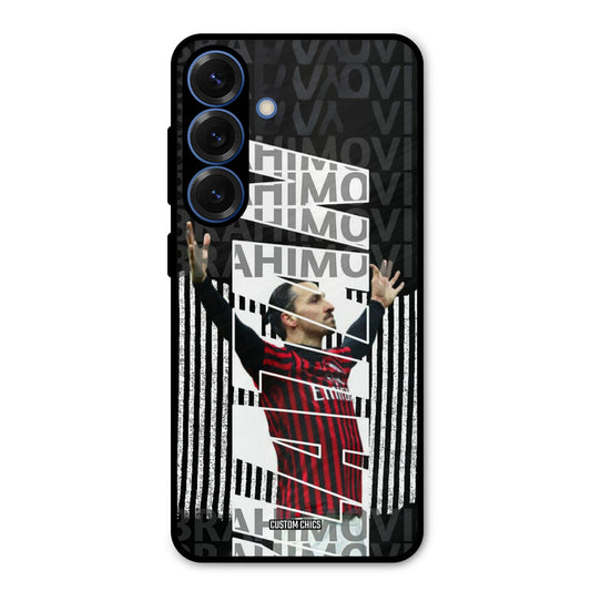 Ibrahimovic Typography Samsung Galaxy S25 Plus Mobile Back Cover - Sports PrintShield Case