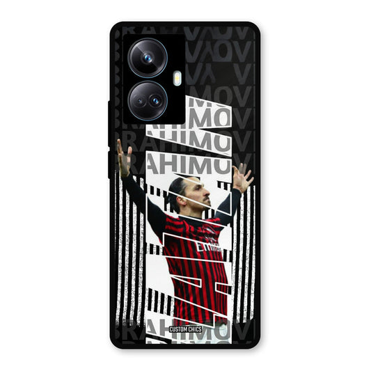 Ibrahimovic Typography Realme 10 Pro Plus Mobile Back Cover - Sports PrintShield Case