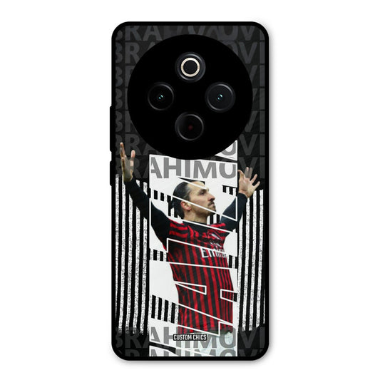 Ibrahimovic Typography iQoo Z10 Mobile Back Cover - Sports PrintShield Case