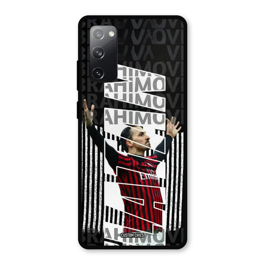 Ibrahimovic Typography Samsung Galaxy S20 FE Mobile Back Cover - Sports PrintShield Case