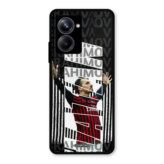 Ibrahimovic Typography Realme 10 Pro Mobile Back Cover - Sports PrintShield Case