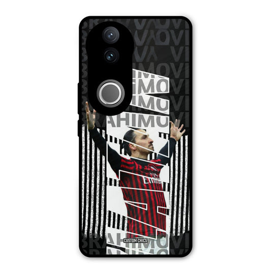 Ibrahimovic Typography Vivo V50 Mobile Back Cover - Sports PrintShield Case