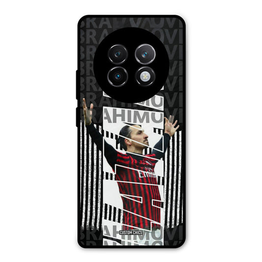 Ibrahimovic Typography Realme 13 Plus Mobile Back Cover - Sports PrintShield Case