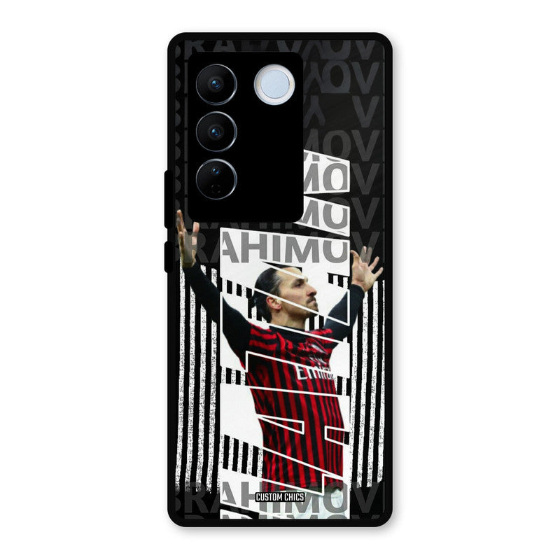 Ibrahimovic Typography Vivo V27 Pro Mobile Back Cover - Sports PrintShield Case