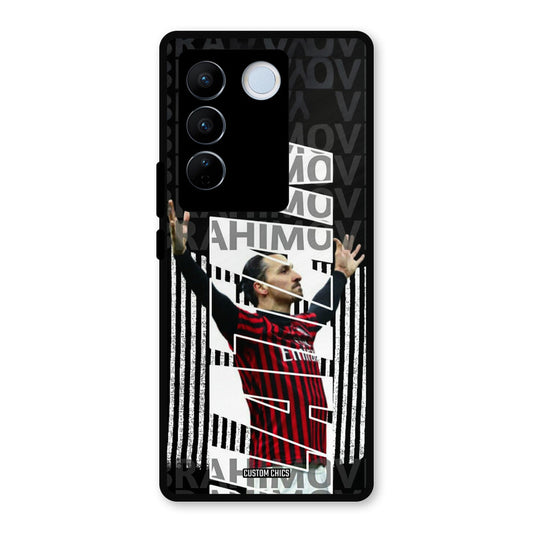Ibrahimovic Typography Vivo V27 Pro Mobile Back Cover - Sports PrintShield Case
