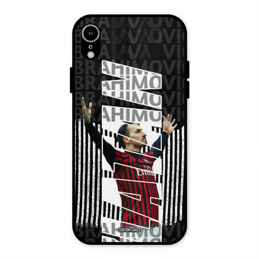 Ibrahimovic Typography iPhone XR Mobile Back Cover - Sports PrintShield Case