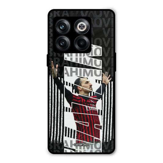 Ibrahimovic Typography Oneplus 10T Mobile Back Cover - Sports PrintShield Case