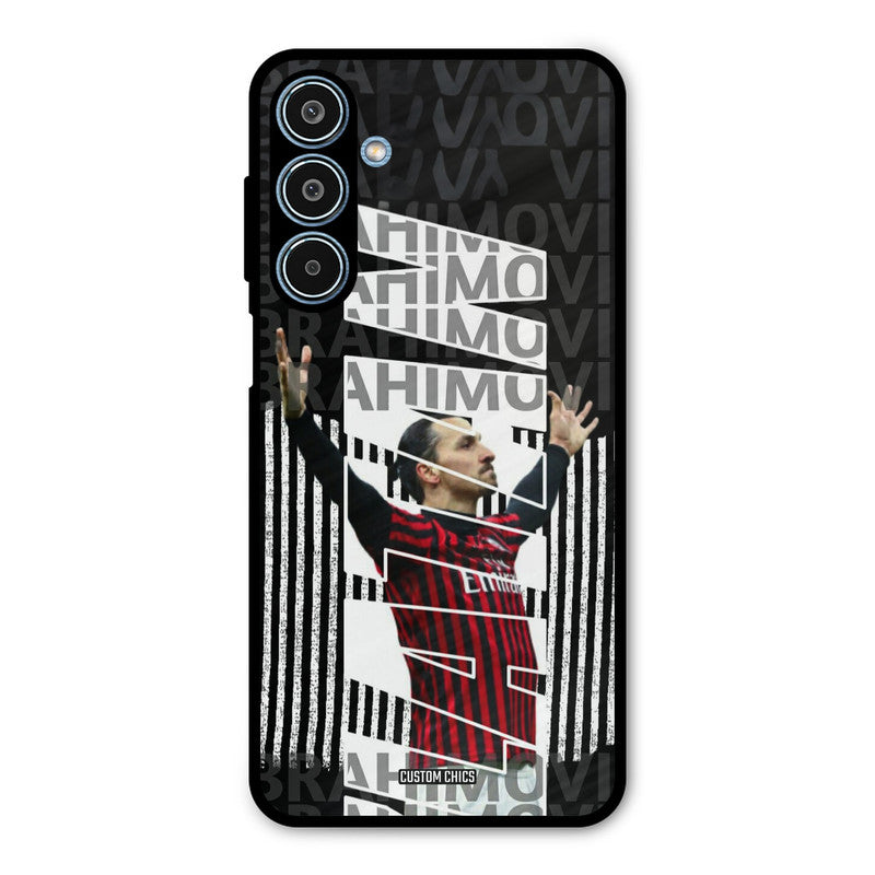 Ibrahimovic Typography Samsung Galaxy M35 5G Mobile Back Cover - Sports PrintShield Case