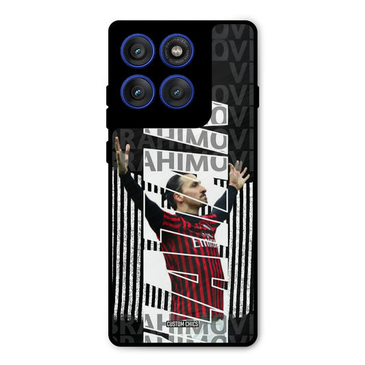 Ibrahimovic Typography Motorola Edge 60 Pro Mobile Back Cover - Sports PrintShield Case