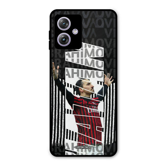 Ibrahimovic Typography Moto G54 Mobile Back Cover - Sports PrintShield Case