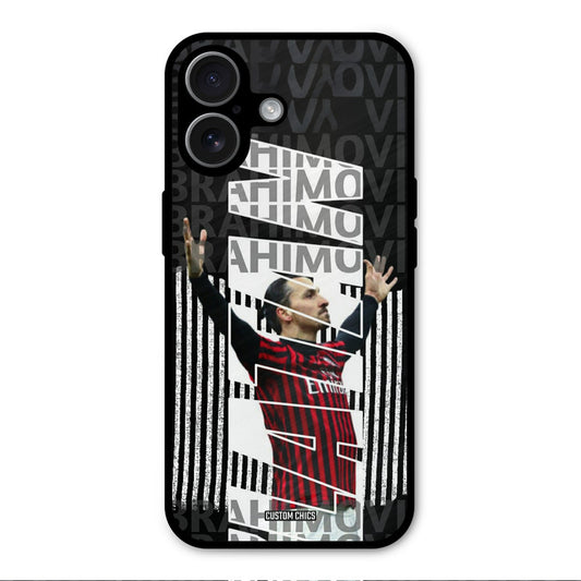 Ibrahimovic Typography iPhone 17 Mobile Back Cover - Sports PrintShield Case