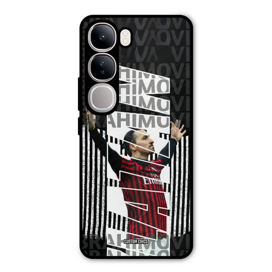 Ibrahimovic Typography Vivo Y300 Mobile Back Cover - Sports PrintShield Case