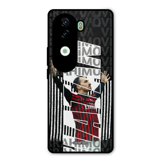 Ibrahimovic Typography Vivo V40e Mobile Back Cover - Sports PrintShield Case