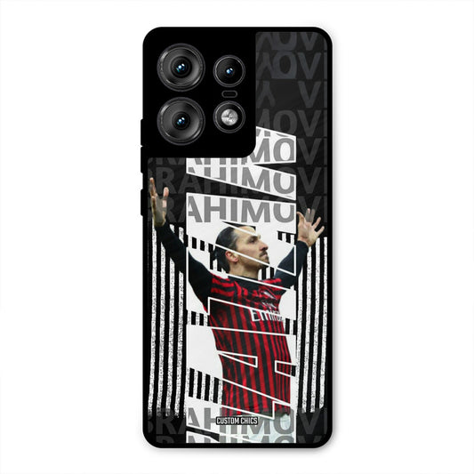 Ibrahimovic Typography Motorola Edge 50 Pro Mobile Back Cover - Sports PrintShield Case