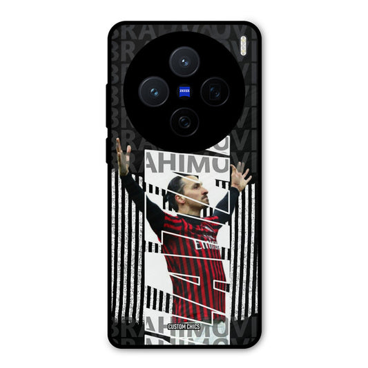 Ibrahimovic Typography Vivo X200 Mobile Back Cover - Sports PrintShield Case