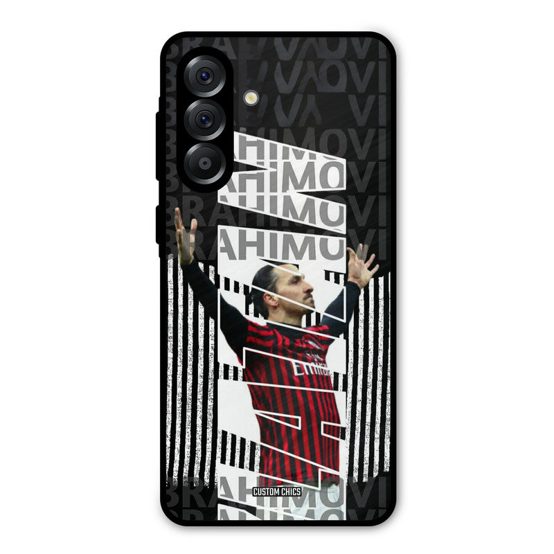 Ibrahimovic Typography Samsung Galaxy A36 Mobile Back Cover - Sports PrintShield Case
