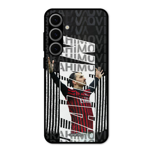 Ibrahimovic Typography Samsung Galaxy S24 Mobile Back Cover - Sports PrintShield Case