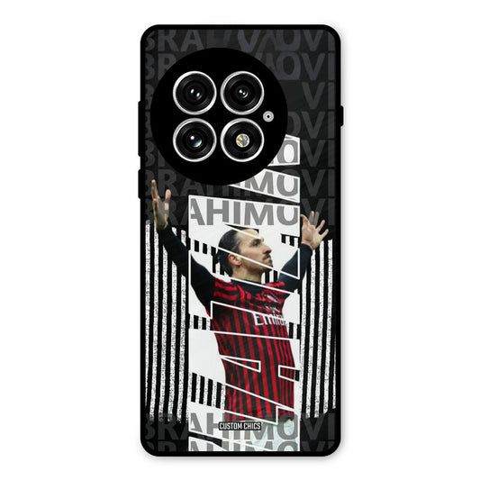 Ibrahimovic Typography Oneplus 13 Mobile Back Cover - Sports PrintShield Case