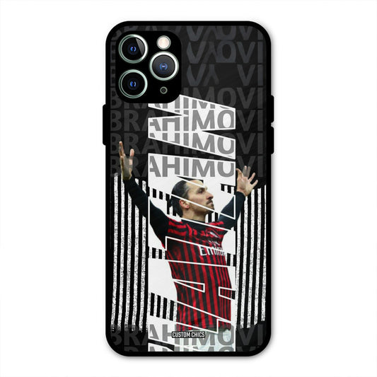 Ibrahimovic Typography  iPhone 11 Pro Max Mobile Back Cover - Sports PrintShield Case