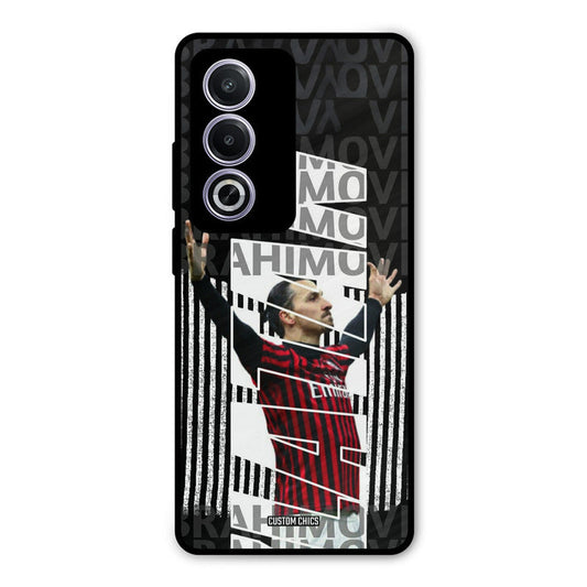 Ibrahimovic Typography Oppo K12x Mobile Back Cover - Sports PrintShield Case