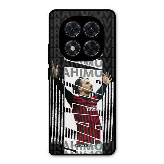 Ibrahimovic Typography Redmi Note 14 Pro Mobile Back Cover - Sports PrintShield Case