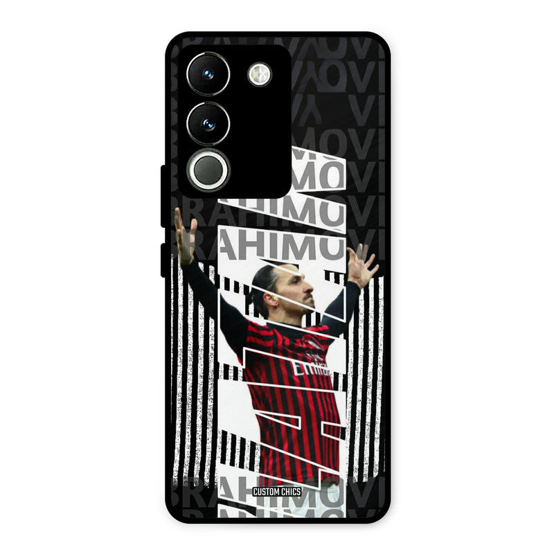 Ibrahimovic Typography Vivo Y200 Mobile Back Cover - Sports PrintShield Case